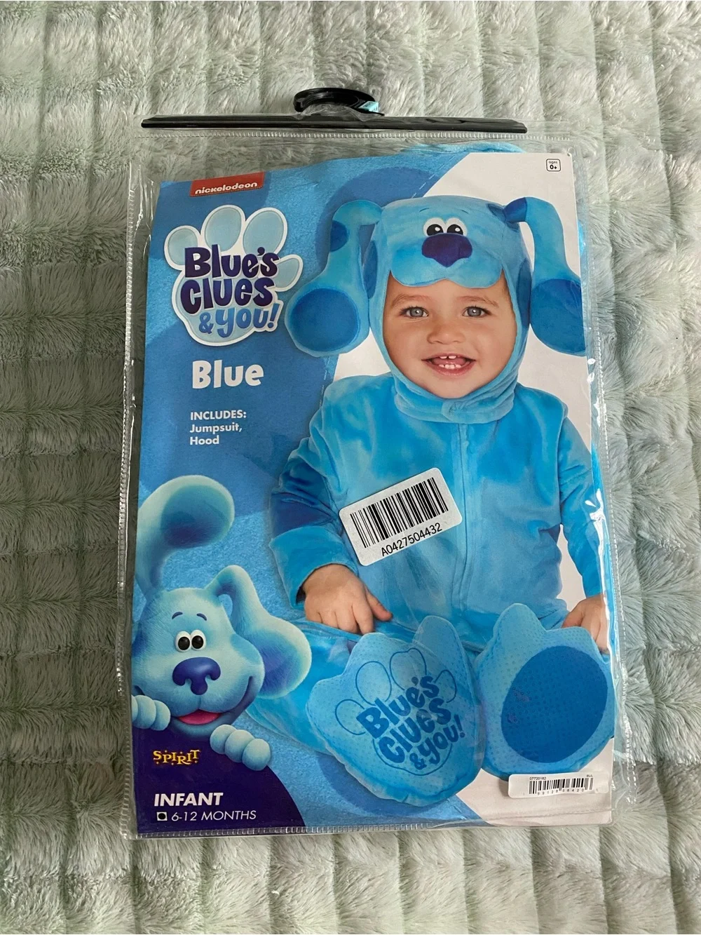 Blue's Clues & You! Infant Blue Costume — 6-12m